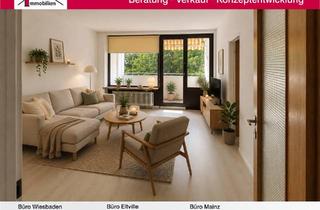 Wohnung kaufen in 65719 Hofheim am Taunus, Wiesbaden-Delkenheim: Großzügige 2 ZKB mit Wohnküche, Loggia und Aufzug