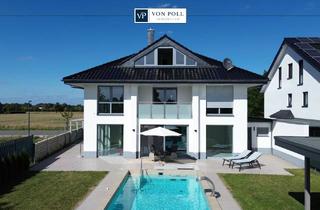 Haus mieten in 59329 Wadersloh, Exklusives Einfamilienhaus – Wohnen auf höchstem Niveau mit Pool, Sauna, Aufzug und Einliegerwohnung