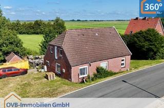 Einfamilienhaus kaufen in 26831 Bunde, Sanierungsbedürftiges, älteres Wohnhaus in ländlicher Lage