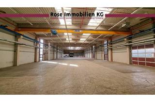 Büro zu mieten in 32549 Bad Oeynhausen, ROSE IMMOBILIEN KG: Helle Lagerflächen mit 2x Kranbahn 5,0 t. zu vermieten!