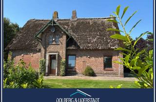 Haus kaufen in 25348 Blomesche Wildnis, Selten und besonders !Leben unter Reet direkt am Elbdeich