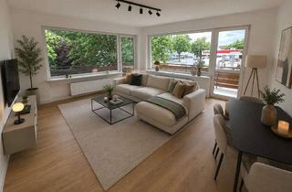 Wohnung mieten in 23562 St. Jürgen, WG geeignet / Erstbezug nach Sanierung - 2 Zi mit Loggia in Uni-Nähe & Stellplatz zu vermieten!
