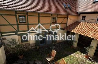 Bauernhaus kaufen in Meißner Str. 34, 01665 Klipphausen, Bauernhaus mit Werkstatt und mediterranem Innenhof