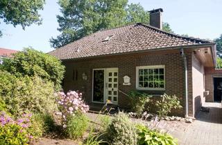 Haus kaufen in Clemenskoppel, 49774 Lähden, Attraktiver Winkelbungalow in ruhiger Waldrandlage
