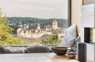 Einfamilienhaus kaufen in 35781 Weilburg, Exklusives Wohnen mit Schlossblick: Voll renoviertes Einfamilienhaus mit Pool & Sauna in Weilburg