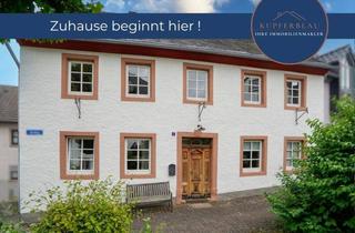 Haus mieten in 54578 Kerpen, Historischer Charme trifft modernen Wohnkomfort – Aufwendig saniertes Einfamilienhaus mit Burgblick
