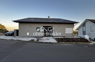 Wohnung kaufen in 35274 Kirchhain, Neubau EG-Wohnung barrierefrei mit Kamin und Garten AmöneBlick Provisionfrei