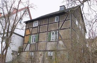 Einfamilienhaus kaufen in 59602 Rüthen, Rüthen - Historisches Fachwerkhaus mit großem Garten-Ideal für Handwerker