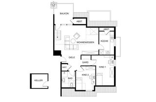 Wohnung kaufen in 52134 Herzogenrath, Herzogenrath - Kohlscheid - Wohnen auf zwei Ebenen, investieren mit Weitblick