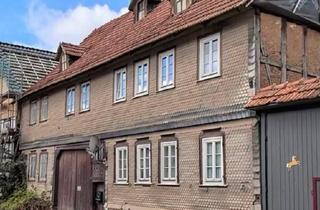 Bauernhaus kaufen in 37339 Breitenworbis, Breitenworbis - Denkmal Bauernhaus Haynrode + 2 ha AckerWald