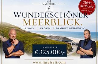 Wohnung kaufen in 25980 Sylt, Kleines Boutique Appartement , direkt am Meer mit Meerblick