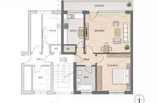 Wohnung mieten in Doktor-C.-Otto-Straße 24, 44879 Linden, Helle 2-Zimmer-Wohnung mit Balkon in ruhiger Lage von Bochum-Linden