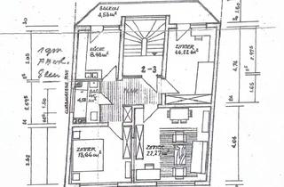 Wohnung mieten in 68169 Neckarstadt, Schöne 3-Zimmer-Wohnung mit Balkon in Mannheim