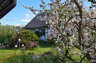 Haus mieten in 17291 Oberuckersee, DHH Fachwerk und Reet mit Traumgarten