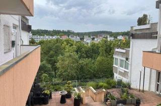 Wohnung kaufen in Königsberger Straße 19, 65307 Bad Schwalbach, Große Terrasse und Blick in den Schlosspark