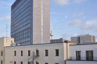 Wohnung mieten in Beuthstraße 11, 10117 Mitte, Dachterrasse * Balkon * über den Wolken * Luxus * TG