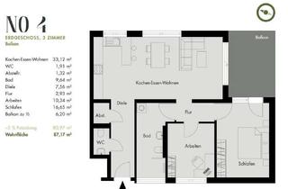 Wohnung mieten in In Den Wingerten 34, 65623 Hahnstätten, Wohnen mit Charakter: Hochwertige 3-Zimmer-Wohnung in Hahnstätten