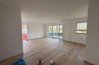 Wohnung mieten in Hügelstraße 3b, 63110 Rodgau, Schön geschnittene 3-Zimmer Neubauwohnung mit Balkon