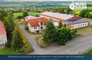 Einfamilienhaus kaufen in Im Weinberg 11, 07318 Saalfeld, Großzügiges Einfamilienhaus mit vielseitiger Halle für Hobby, Handwerk oder Gewerbe