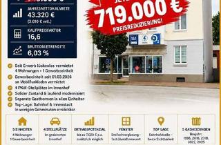 Anlageobjekt in Bahnhofstraße 72, 21423 Winsen, Provisionsfrei: Vollvermietetes Wohn- und Geschäftshaus in zentraler Bahnhofslage - Faktor 17,3