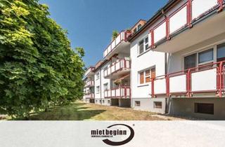 Wohnung mieten in 04552 Borna, BALKON – BELETAGE – SUPER SCHNITT – GROSSES WOHNZIMMER – EINBAUKÜCHE – WANNENBAD – PKW-STELLPLATZ