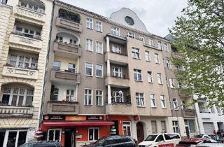 Wohnung kaufen in 10827 Berlin, Berlin - Renovierungsbedürftige Altbauwohnung mit Balkon in Schöneberg