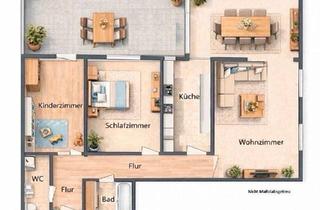 Wohnung kaufen in 38259 Salzgitter, Salzgitter - 3,5-Zimmer-Terrassenwohnung mit EBK & großer Terrasse