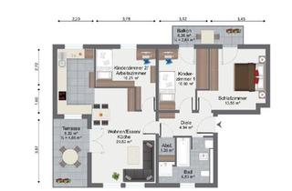 Wohnung kaufen in 83416 Saaldorf-Surheim, Saaldorf-Surheim - 4 Zimmer Wohnung in Saaldorf