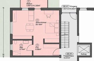 Wohnung kaufen in 77652 Offenburg, Barrierefreie Erdgeschosswohnung mit Terrasse und eigenem Gartenbereich im „Haus Gartenblick“