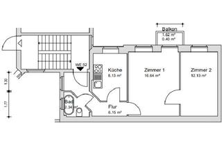 Wohnung kaufen in 10823 Schöneberg, Kapitalanlage in A-Lage Berlin - Schöneberg | Vermietete 2-Zimmer-Altbauwohnung mit Balkon