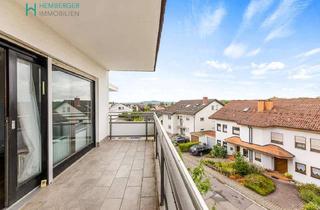 Wohnung kaufen in 69168 Wiesloch, Traumwohnung in Wiesloch: Obere Etage mit Balkon und Fernblick wartet auf Sie!