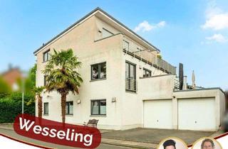 Wohnung kaufen in 50389 Wesseling, Offen. Großzügig. Hochwertig! - gepflegte Maisonette mit Dachterrasse und Garage
