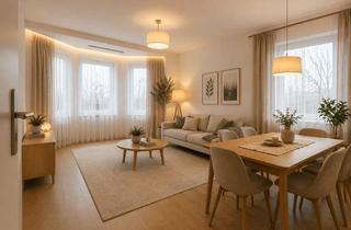 Wohnung kaufen in 14050 Charlottenburg, Wohnraum mit Entwicklungsperspektive – großzügiger Grundriss und Balkon