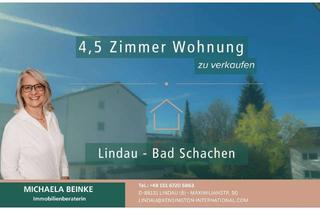 Wohnung kaufen in 88131 Bodolz, Großzügiges Wohnen in Bad Schachen - 4,5 Zimmer, Süd-West-Balkon & Garage