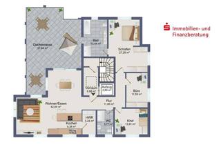 Penthouse kaufen in 66606 St. Wendel, Modernes Penthouse mit unverbaubarem Weitblick - St.Wendel-Alsfassen