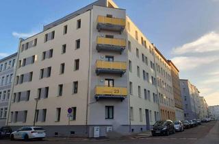 Wohnung mieten in Jacobstraße 23, 06110 Halle, Exklusive 6 - Raumwhg. mit EBK, Fußbodenheizg, Wanne & Dusche, Klimaanlage, Balkon und Dachterrasse!