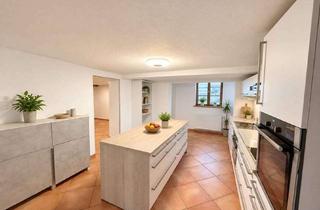 Wohnung mieten in 79219 Staufen, GROSSE MODERNE WOHNUNG IN HISTORISCHEM GEBÄUDE mit neuwertiger EBK, großer Terrasse u. 3 Stellplätze