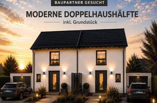 Doppelhaushälfte kaufen in 61440 Oberursel, Baupartner gesucht: Moderne 2,5 geschossige Doppelhaushälfte inkl. Grundstück