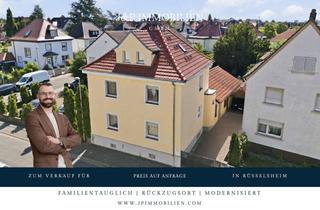 Einfamilienhaus kaufen in 65428 Rüsselsheim, Charmantes Einfamilienhaus mit Traumgarten und Sauna in Rüsselsheim