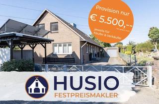 Haus kaufen in 21483 Krüzen, Ein- bis Zweifamilienhaus mit überdachter Terrasse, Loggia und großem Grundstück in ruhiger Wohnlage
