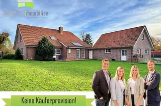 Einfamilienhaus kaufen in 26847 Detern, Dorf-Idylle nahe der Stadt Leer: Einfamilienhaus mit Doppelgarage und viel Potenzial