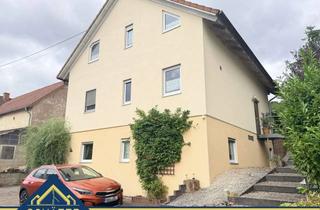 Einfamilienhaus kaufen in 66453 Gersheim, Freistehendes Einfamilienhaus mit großer Garage, Balkon, Terrasse u. gepflegtem Garten in Seyweiler