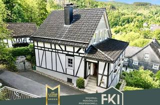 Haus kaufen in 57555 Brachbach, **Gepflegtes Fachwerkhaus in Ortsrandlage von Brachbach**