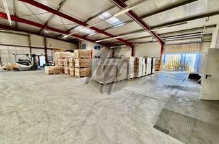 Gewerbeimmobilie mieten in 63762 Großostheim, SCHNELL VERFÜGBAR ✓ Lager (1.250 m²) zu vermieten