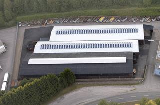 Gewerbeimmobilie mieten in Asdorfer Straße 120-130, 57258 Freudenberg, Produktions-/Lagerhalle ca. 1.832 m² | 2 × 5-t-Kran | große Rolltore | Freudenberg