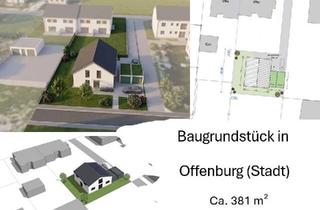 Grundstück zu kaufen in 77654 Offenburg, 381 m² Baugrundstück in Offenburg-Stadt – nur ca. 10 Minuten zur Innenstadt