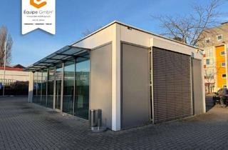 Büro zu mieten in 01127 Pieschen-Nord/Trachenberge, Attraktiver ebenerdiger Vertriebs- und Büropavillon mit großer Freifläche in bester Lage!