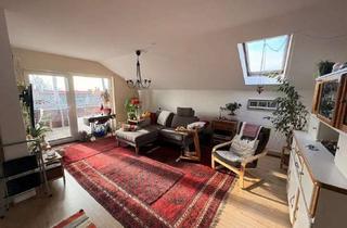 Wohnung kaufen in 64342 Seeheim-Jugenheim, 3-Zimmer-Dachgeschosswohnung mit großer Südwest-Dachterrasse und Garage in Seeheim-Jugenheim