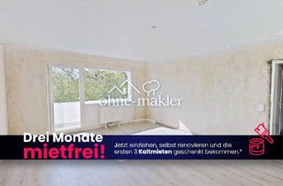 Wohnung mieten in 48159 Münster, SELBST RENOVIEREN UND SPAREN: Große 4-Zimmer-Wohnung mit BALKON und viel Lichteinfall