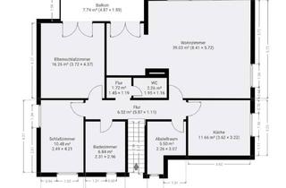 Wohnung mieten in 28876 Oyten, Helle 3-Zimmer-Wohnung mit Balkon und durchdachter Raumaufteilung,in 28876 Bassen.